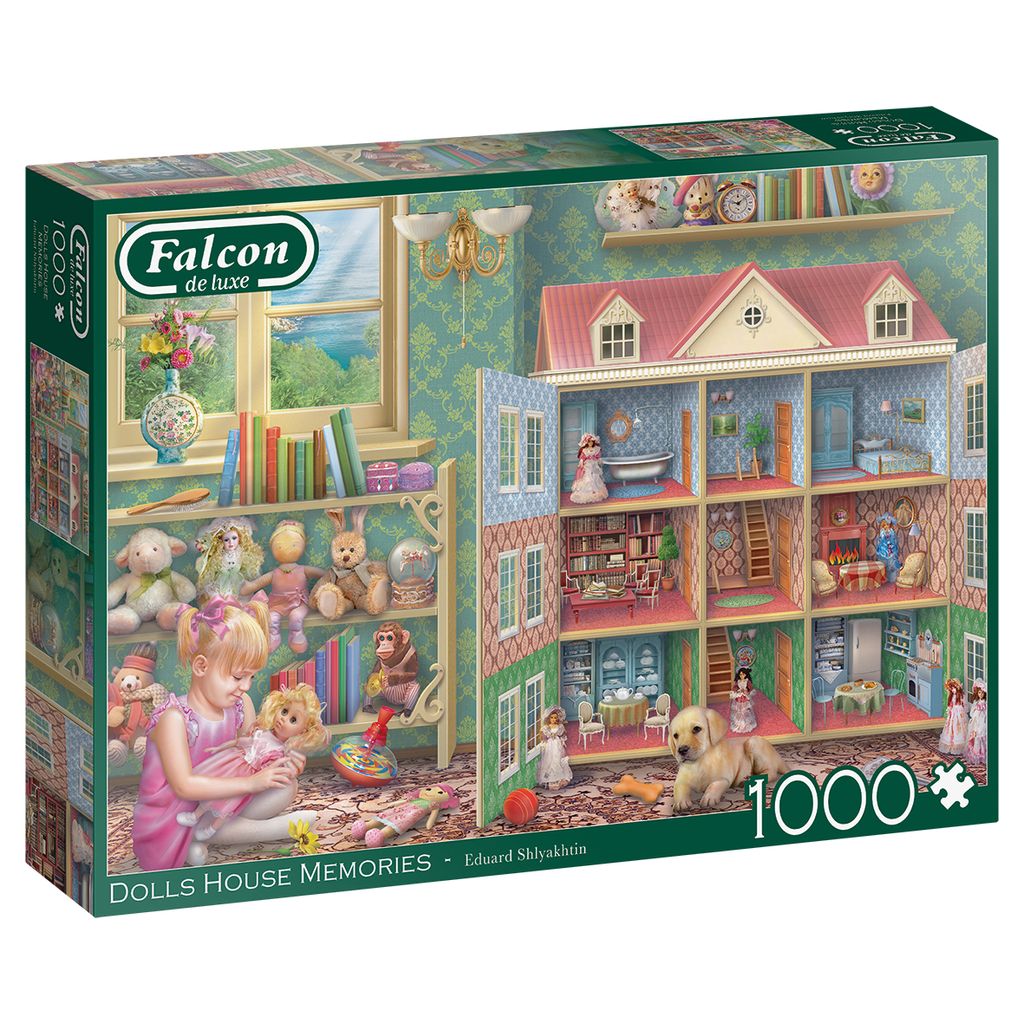 Falcon de luxe Dolls House Memories 1000 Teile, 1000 Stück(e), 12 Jahr(e)