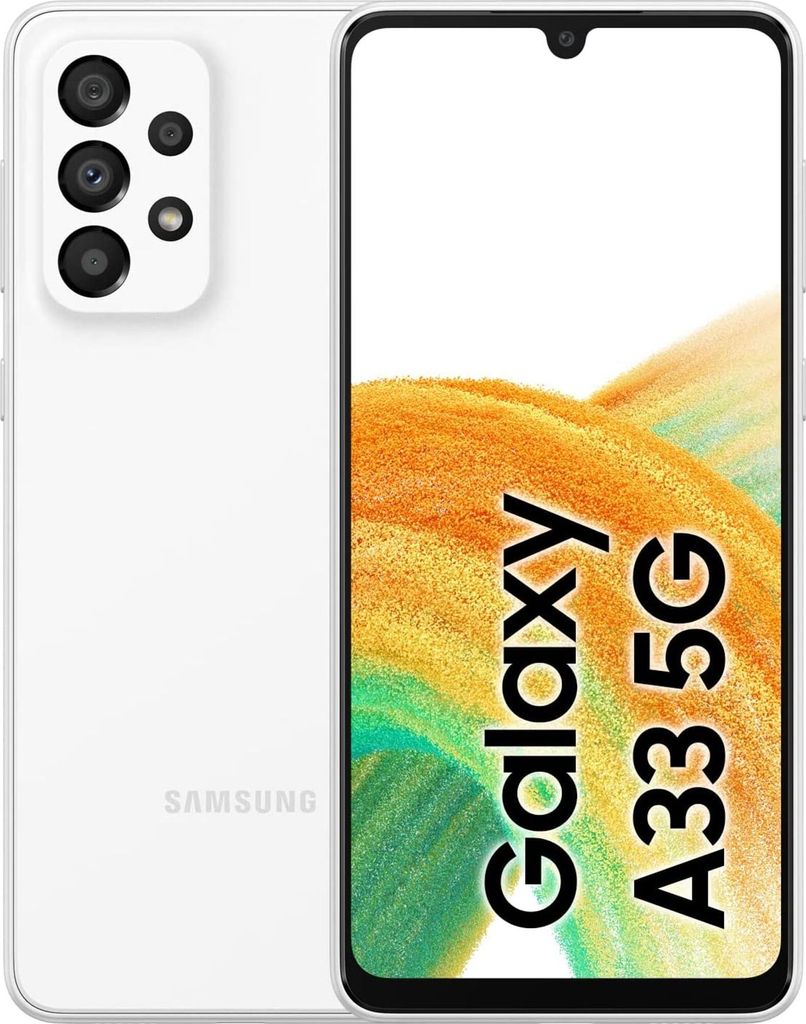 SAMSUNG A33 SM-A336B 5G 128GB 6GB -  / Farbe:Awesome White Produktbild 2