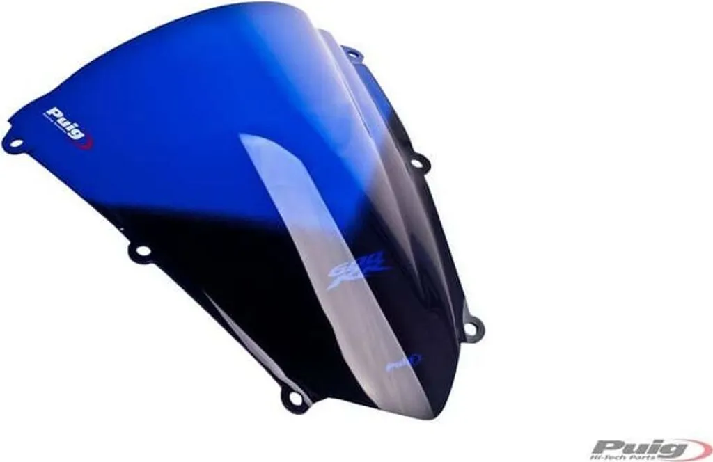 Bulle racing PUIG pour HONDA CBR600RR ABS réduit fatigue vent bleu