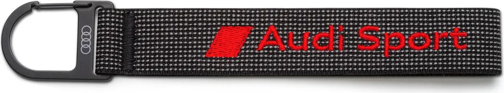 Portachiavi Audi Sport Originale in Acciaio Inox - Accessorio Premium