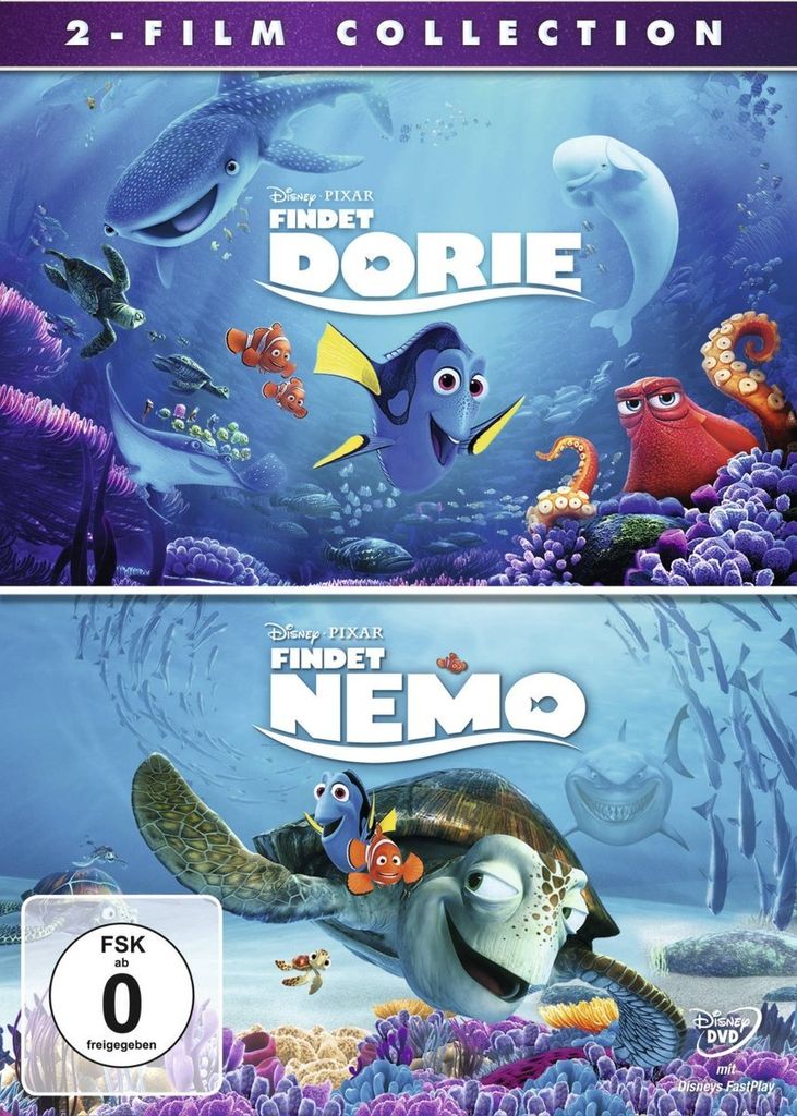 Disney - Findet Dorie + Findet Nemo - Doppelpack [DVD] Obrázok produktu 