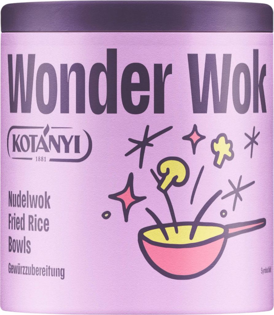 Kotanyi Junge Little Wonder Wok Gewürzzubereitung Packung 70g