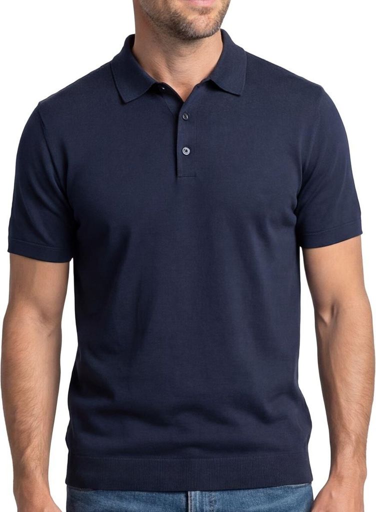 RAGMAN Basic Poloshirt Hochwertiges Material für Luxus-Feeling, Weicher Griff, Vielseitig kombinierbar
