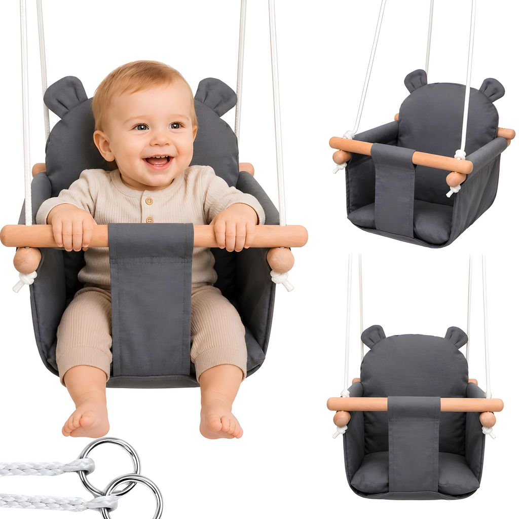 Babyschaukel Holzschaukel Kinderschaukel Schaukel Holz Produktbild 