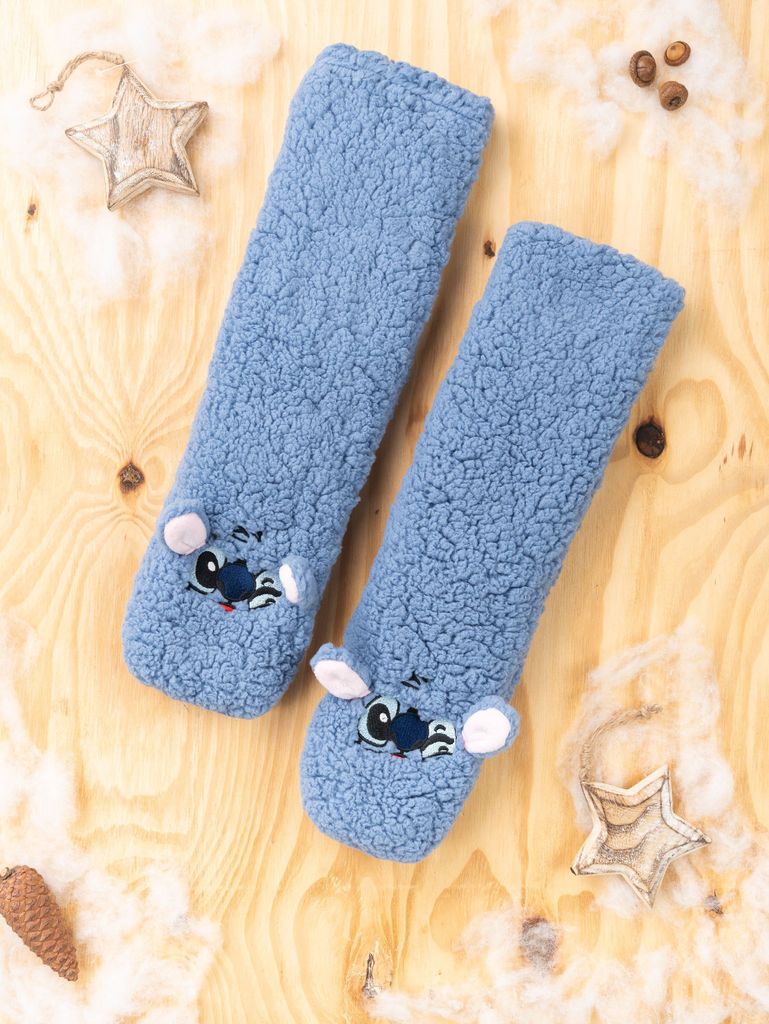 Disney Lilo & Stitch Hüttensocken - Flauschige Sherpa Produktbild 2