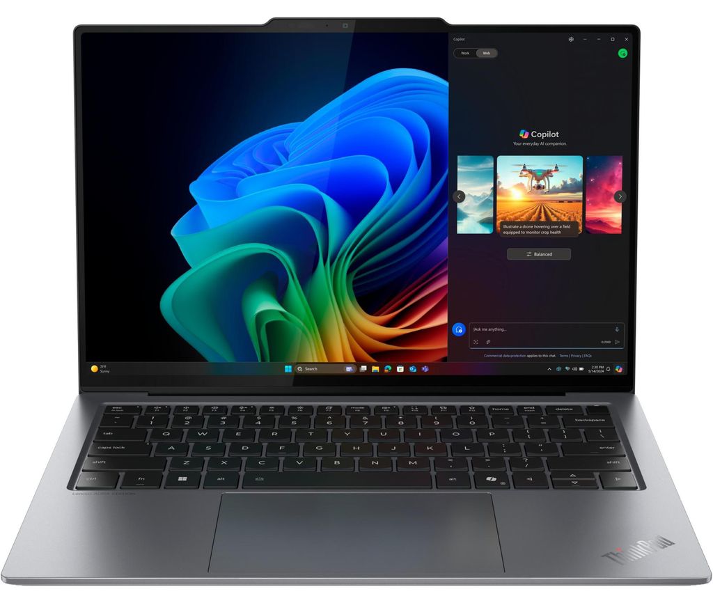Lenovo ThinkPad X9-14 Gen 1 21QA - 180°-Scharnierdesign - Produktbild 