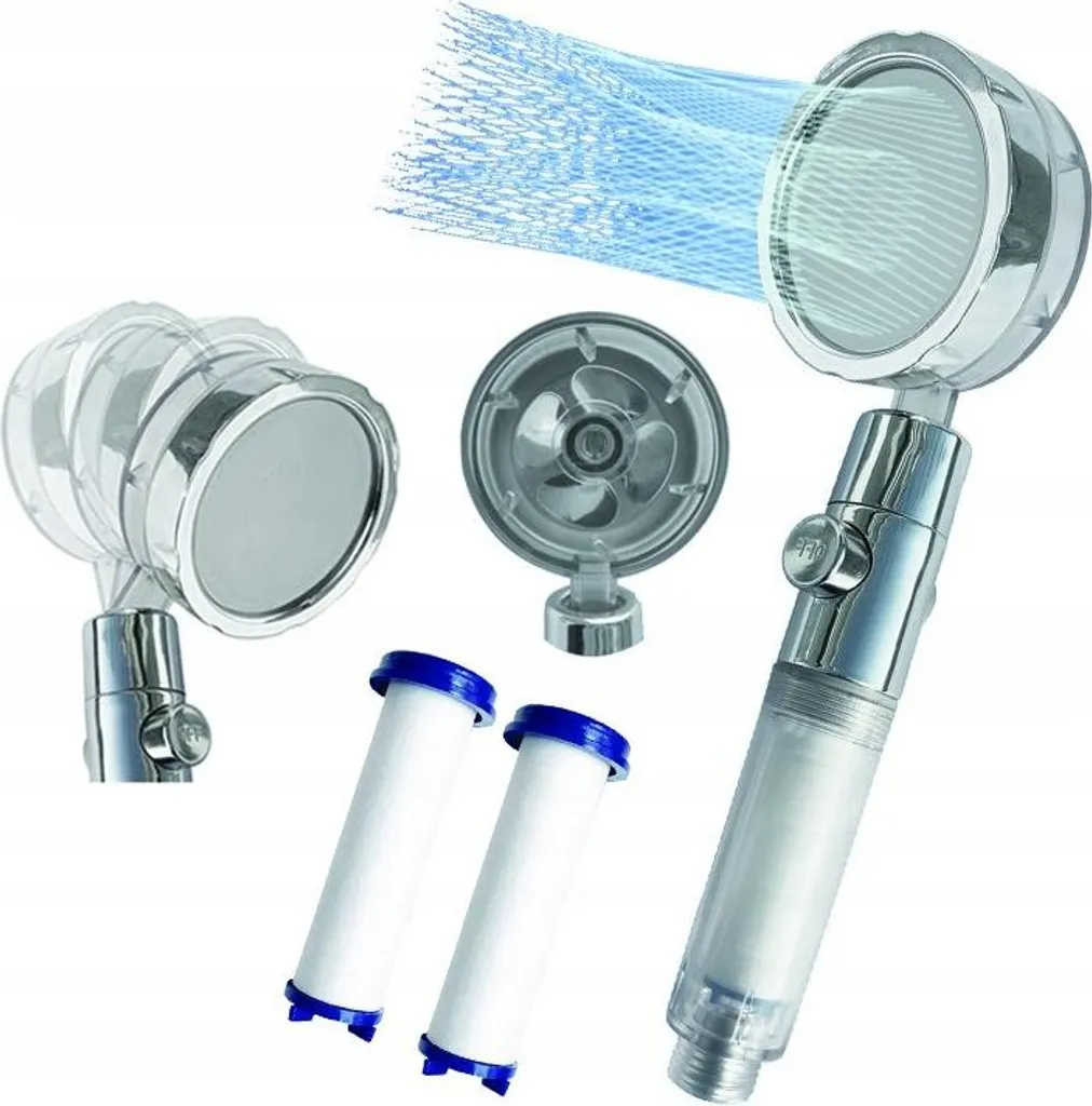 Soffione Doccia ECO SPIN: Risparmio Energetico e Alta Pressione 200%