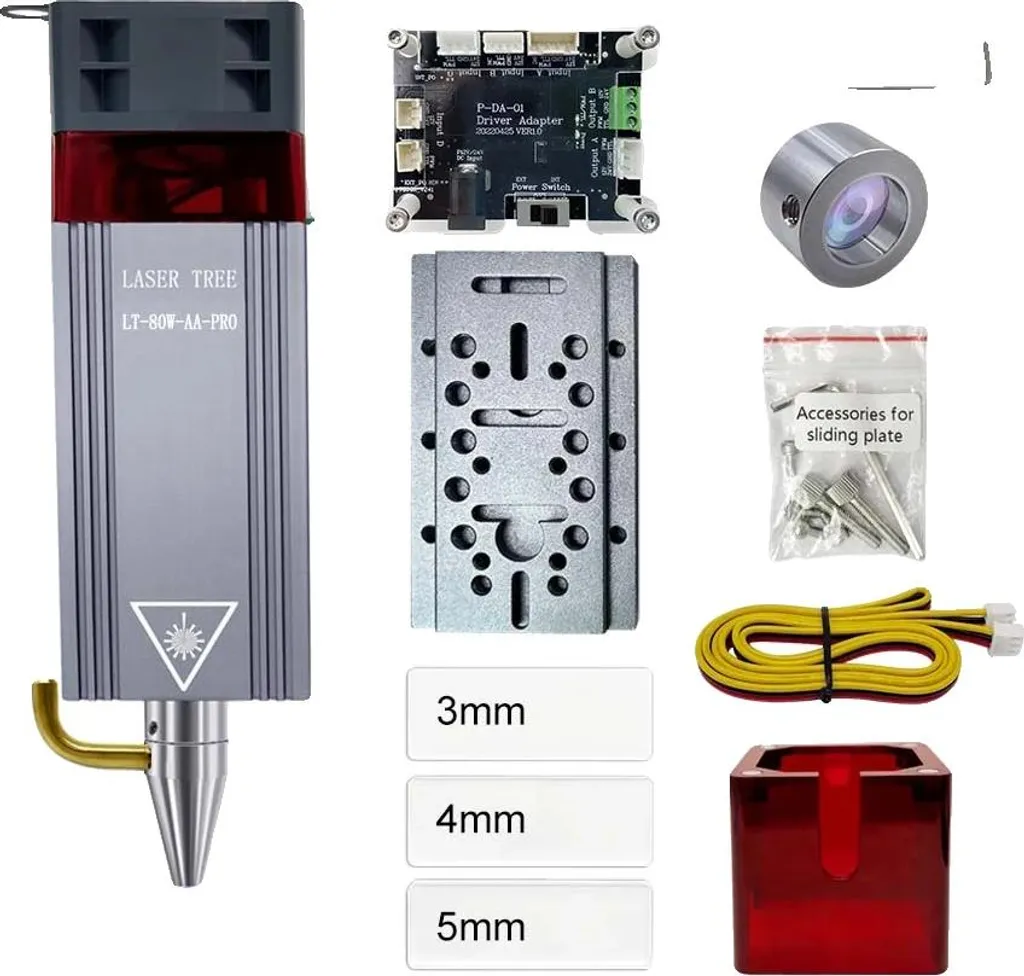 Module Laser pour Personnalisation sur Bois et Métal 10W 450nm Kit CNC Complet