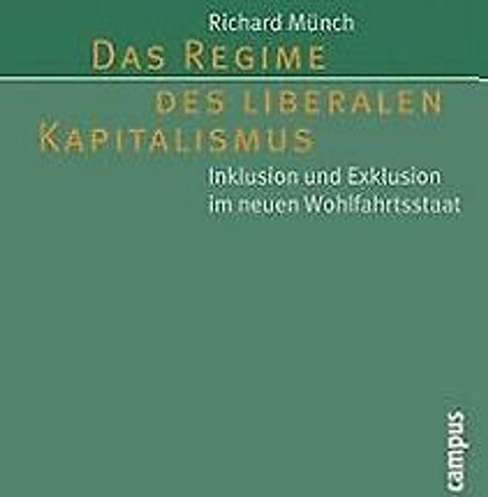 Das Regime des liberalen Kapitalismus
