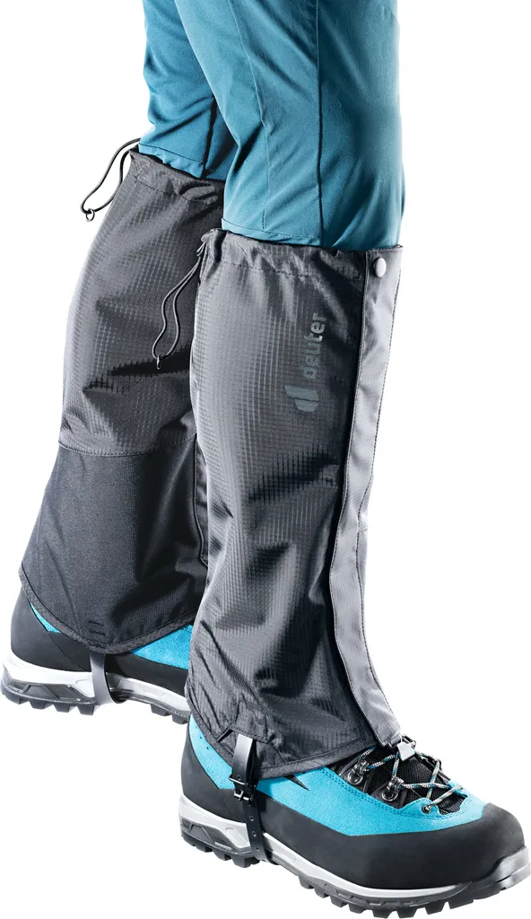 Guêtres DEUTER Gaiter S black - Protection robuste pour randonnée
