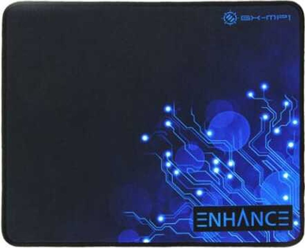 Podkładka pod mysz ENHANCE Voltaic XL niebieska z antypoślizgową bazą