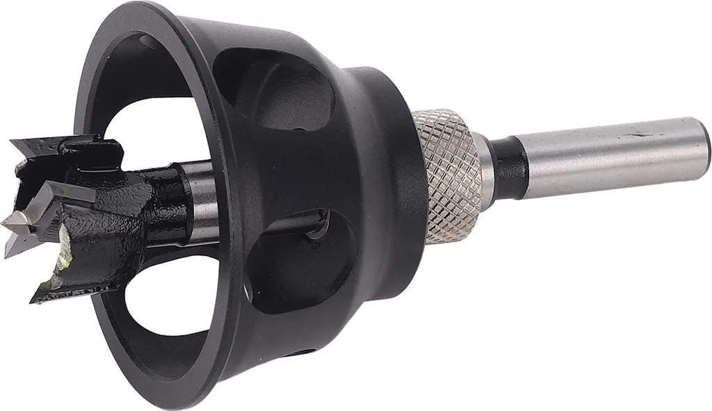 Gabarit de perçage bois vertical avec mèche courte 20mm ultra robuste