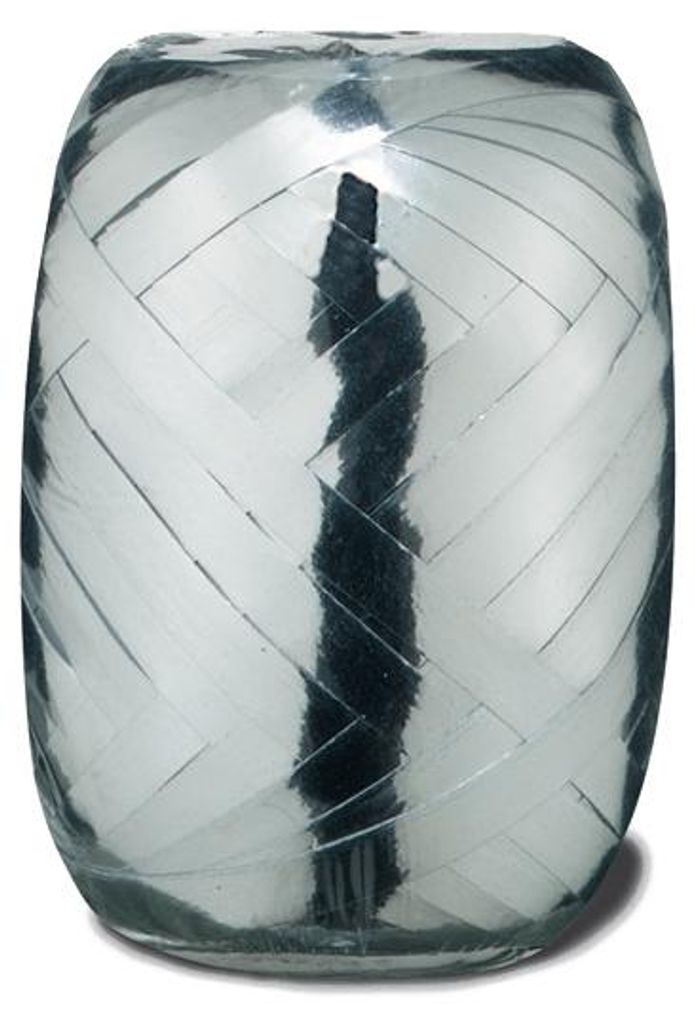 Geschenk oder Ballonband Silber Metallic 5mm 20 Meter Produktbild 