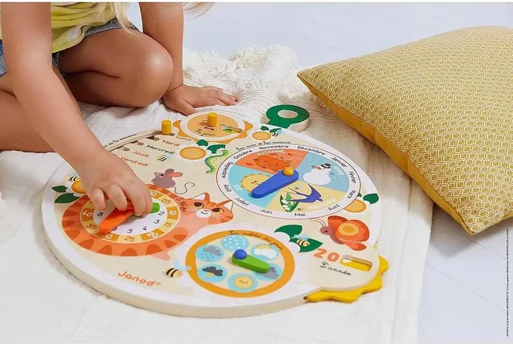 Enfant Perdu dans la Date ? Solution avec la Roue du Temps Janod - 5