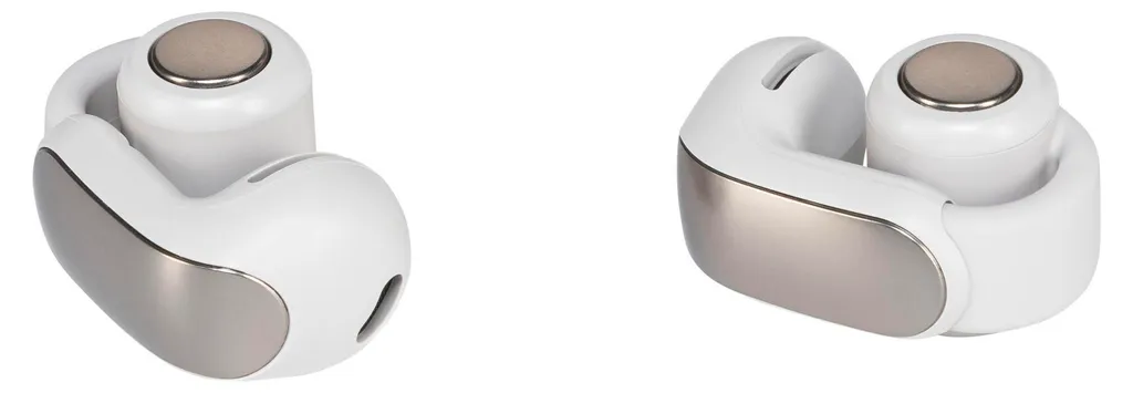 Écouteurs Bose Ultra Open blanc : audio immersif et confort oreille libre