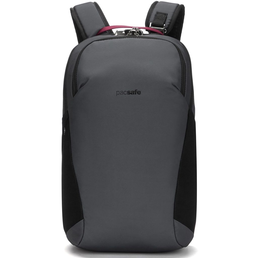 pacsafe Laptoprucksack Rucksack mit Laptopfach Vibe 20 L Backpack Slate dunkelgrau