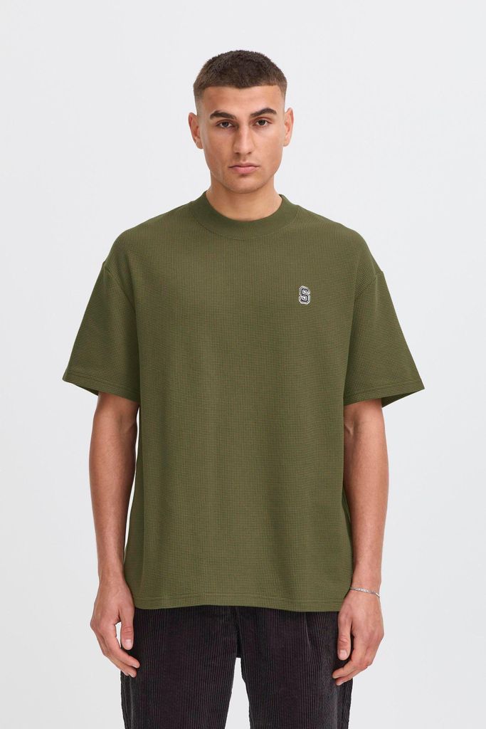 !SOLID SDRAUL Herren T-Shirt Kurzarm Shirt Baumwollmischung oversize
