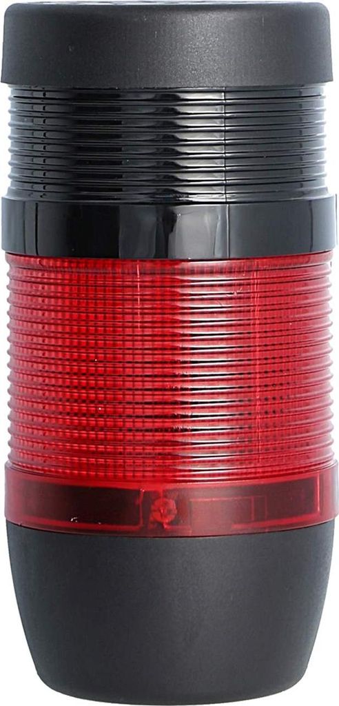 STEX24 Signalsäule rot, 70mm, 24V AC/DC, LED-Blinklicht mit Summer, SS70-B1/24 107 Lautstärke 90 db - 1 Stück