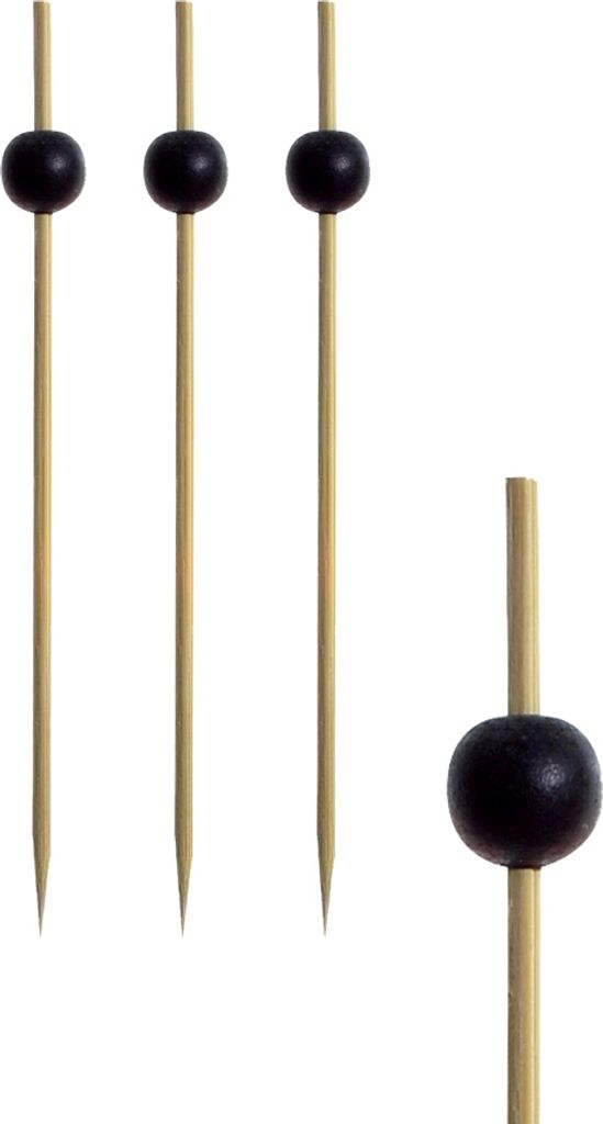 PAPSTAR  11300 PAPSTAR Fingerfood-Spieße "Black Pearl", Immagine del prodotto 