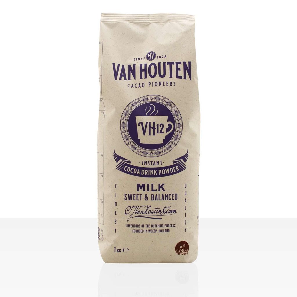 VAN HOUTEN VH12 Kakaopulver 1KG – süß & ausgewogen Instant Produktbild 