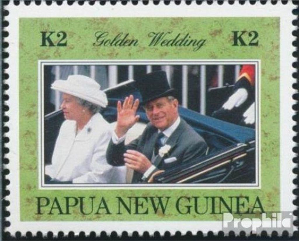 Briefmarken Papua-Neuguinea 1997 Mi 802 (kompl.Ausg.) postfrisch Hochzeit
