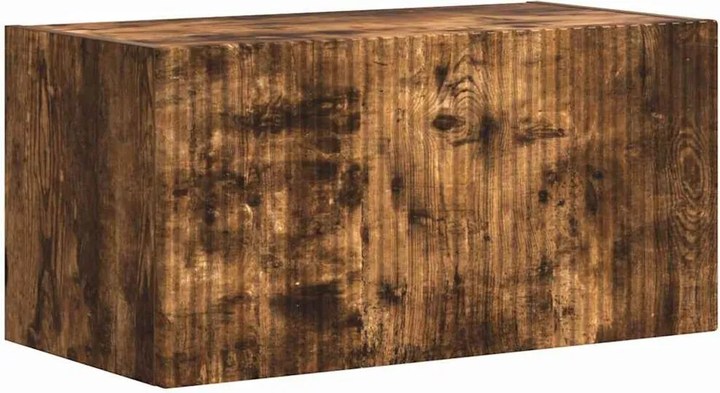 Mobile TV da Parete Rovere Fumé 60cm | Mobiletto Sospeso Design SYFAX™