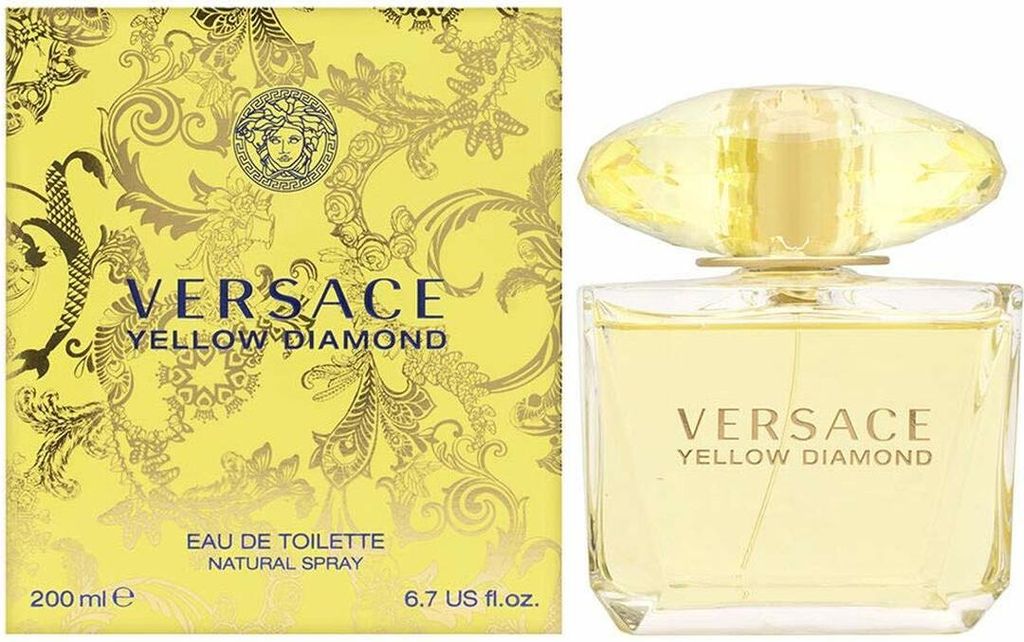 Versace Yellow Diamond Eau de Toilette für Damen 200 ml