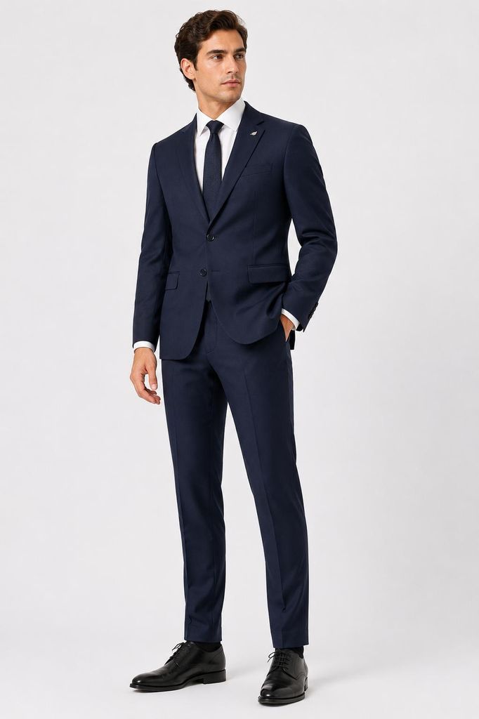 Guild Herren Anzug – 2 teilig – Slim Fit, für Hochzeiten, Einladungen, den Business, besondere Anlässe – schickes, Elegantes Sakko und Hose...
