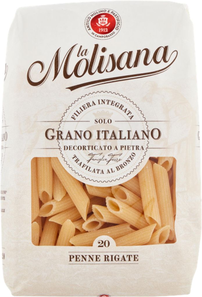 Penne Rigate n°20, 500 g - La Molisana Image du produit 