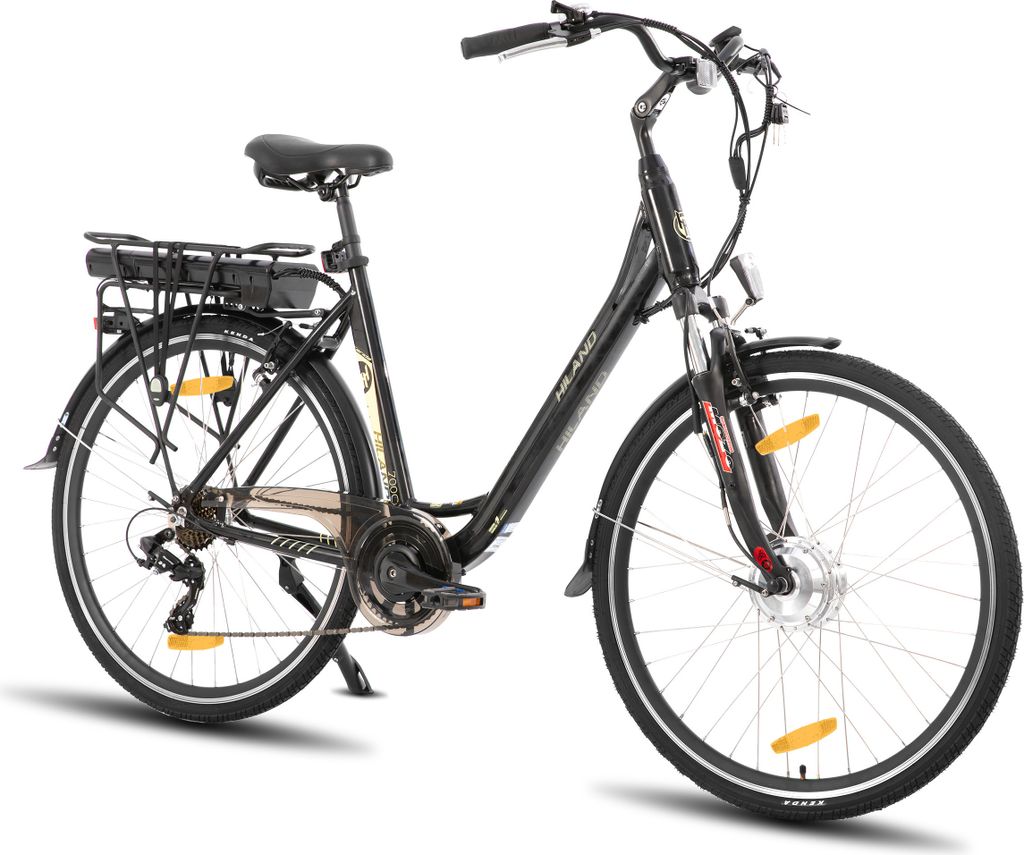 Hiland 28 Zoll Aluminium E-Bike für Damen und Herren, 250 Produktbild 1