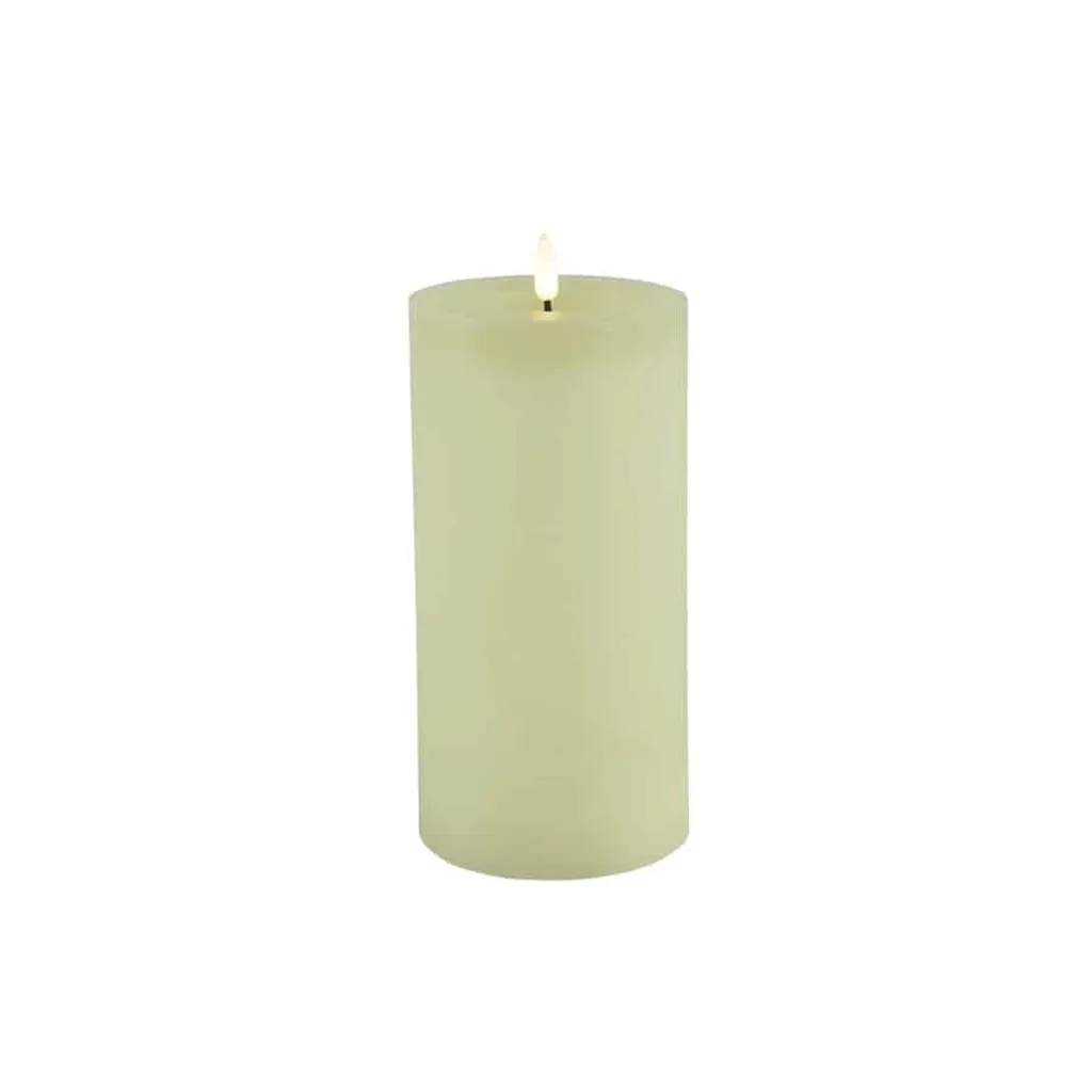 Candela LED Sicura per Bambini e Animali: Countryfield Crema 20cm