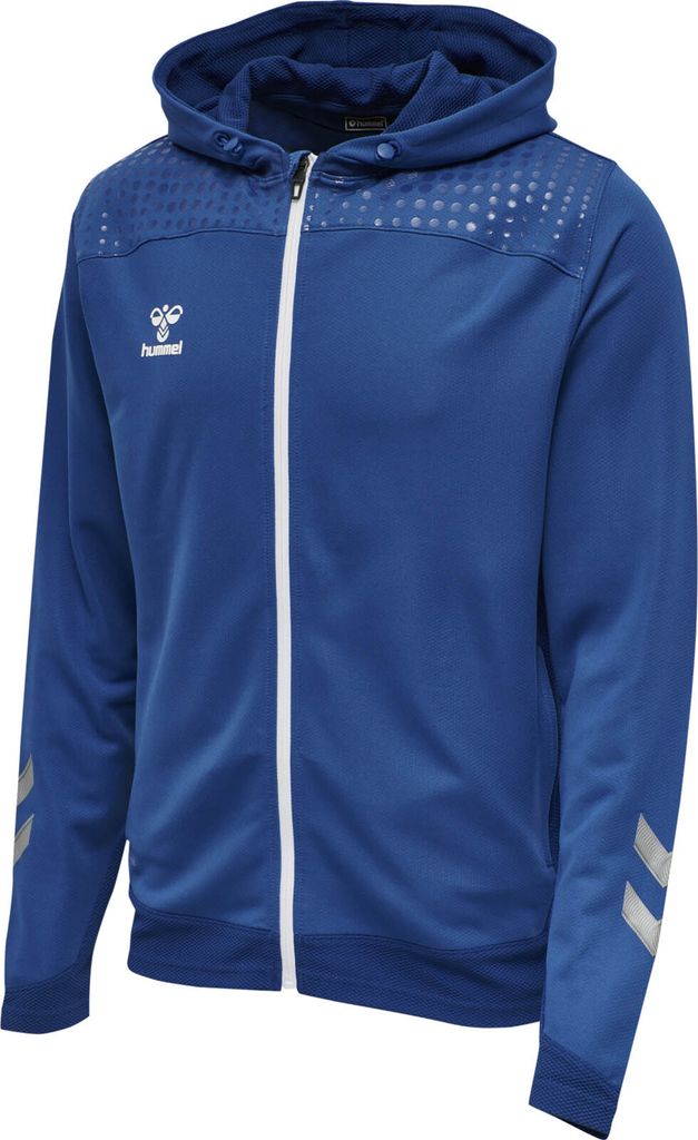 Hummel Lead Poly Kapuzenjacke, TRUE BLUE, M, Herren