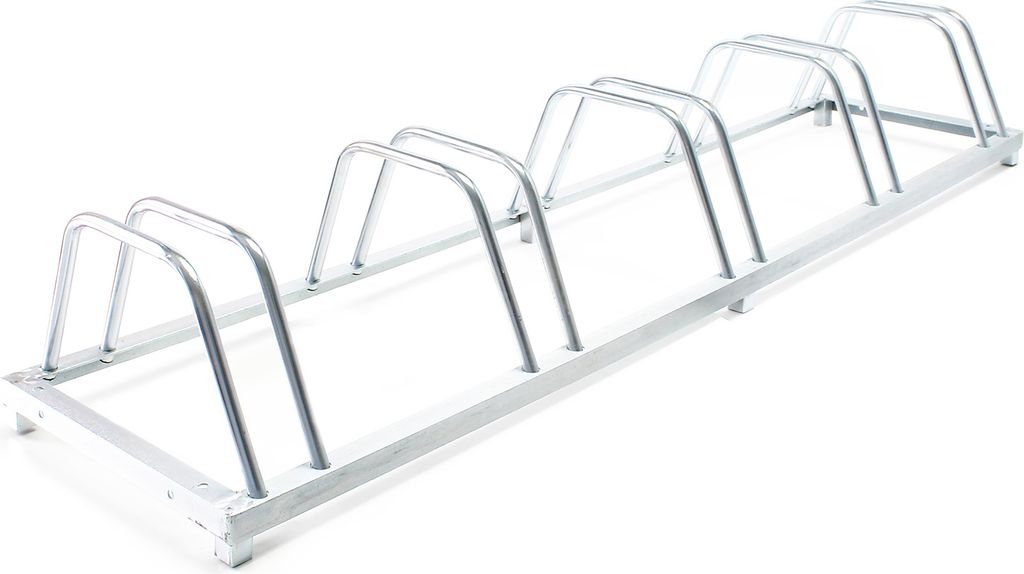 Stojan na 5 bicyklov 158x39,5x22,5cm pozinkovaný a vhodný Obrázok produktu 