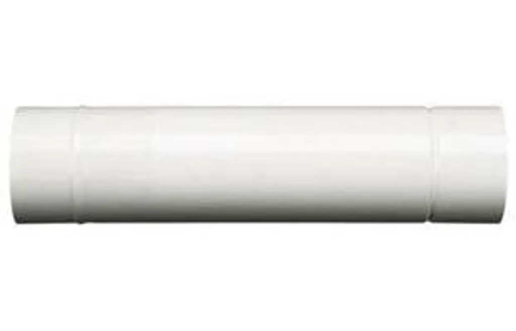 Conduit de cheminée en céramique blanche Ala Smalto ø130mm long 1000mm