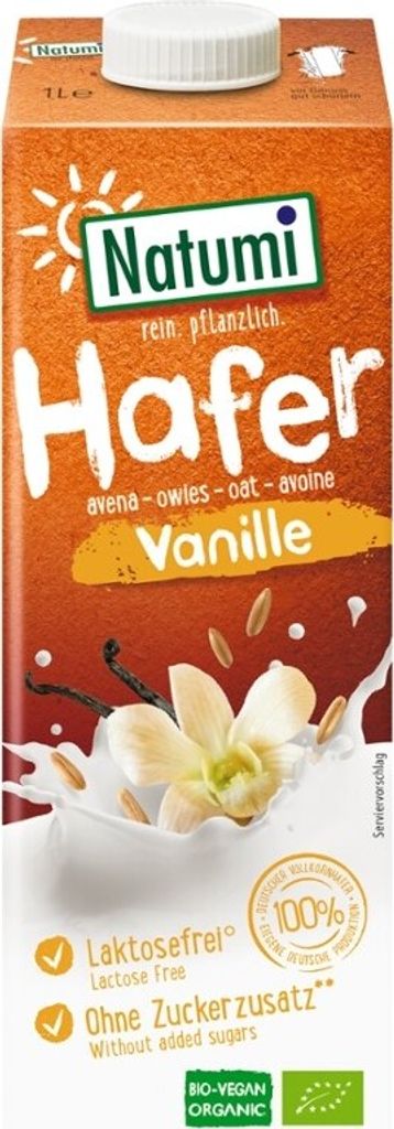 Haferdrink - Vanille 1L Produktbild 