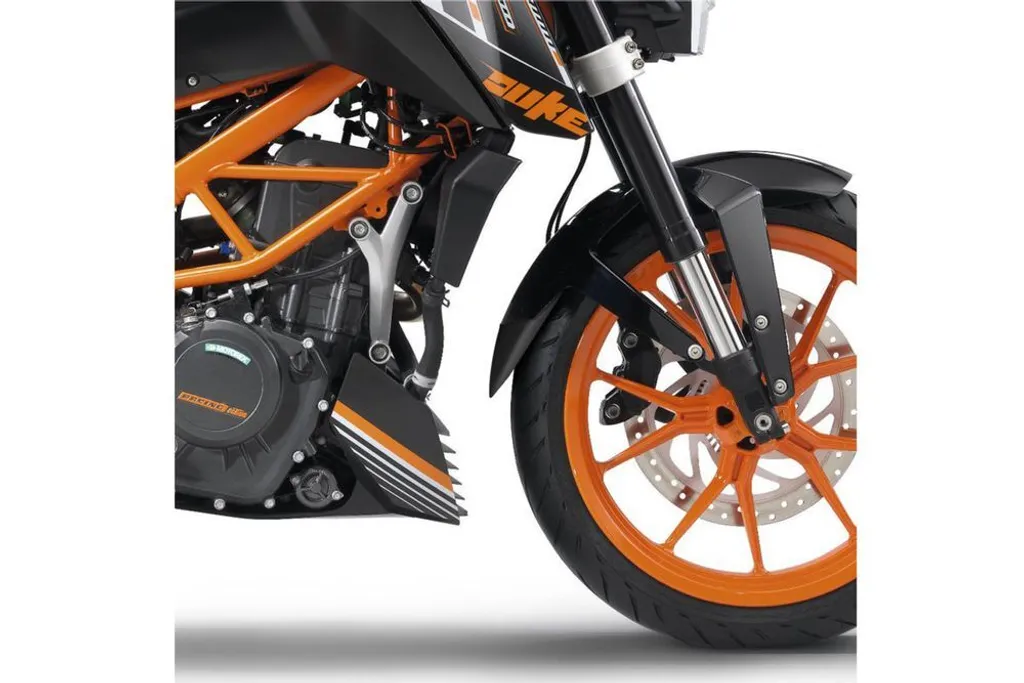 Extension de Garde-boue Avant PUIG 9927N pour KTM 125 DUKE Noir Résistant