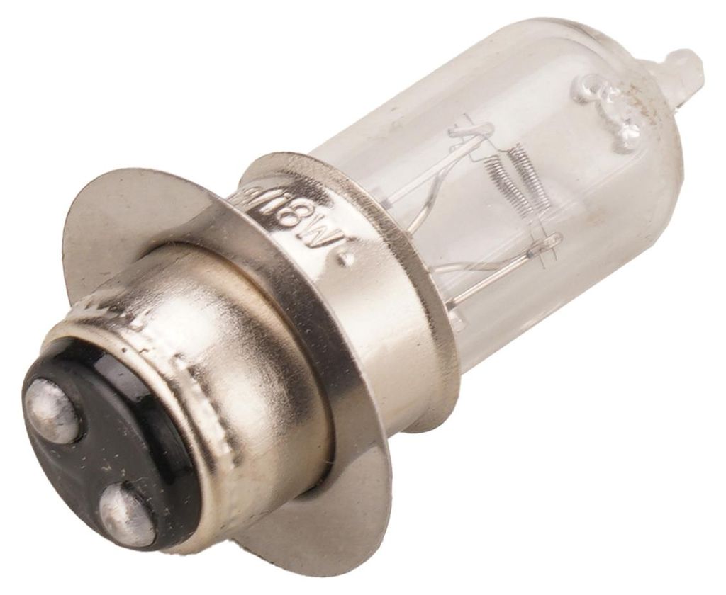 Glühlampe 18/18 Watt  Birne Zweifaden 12Volt China ATV Quad Produktbild 