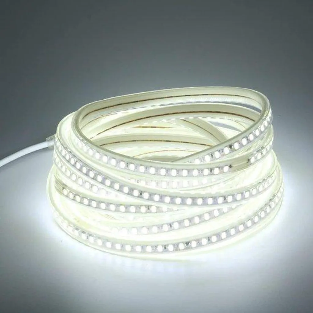 Ruban LED étanche 6m - Guirlande lumineuse flexible extérieur et salon