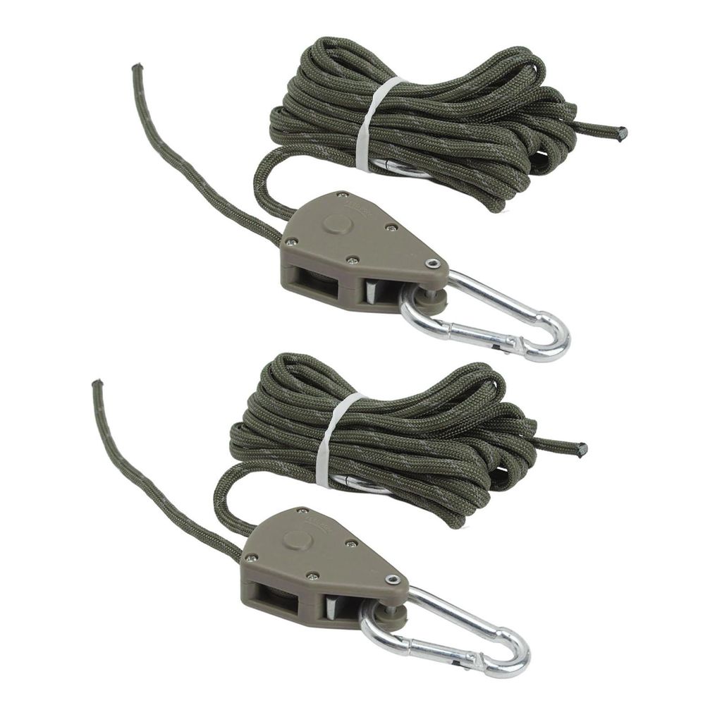 2 Pcs 4m Camping Zelt Einstellbare Wind Schnur Outdoor Zelt Seil mit Pulley Baldachin Quick Setup Camping Seil