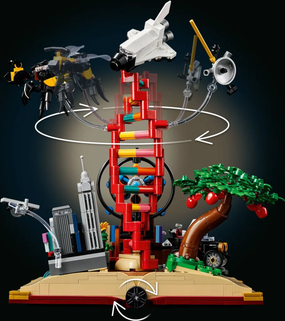 Projet Créatif Adulte LEGO 21355 L'Origine du STEM pour Détente et Déco - 25