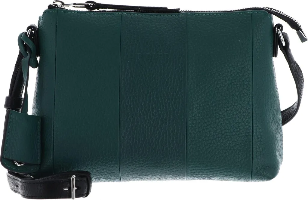 Sacoche femme en cuir vert sapin PICARD Linia - Petit format Crossbody