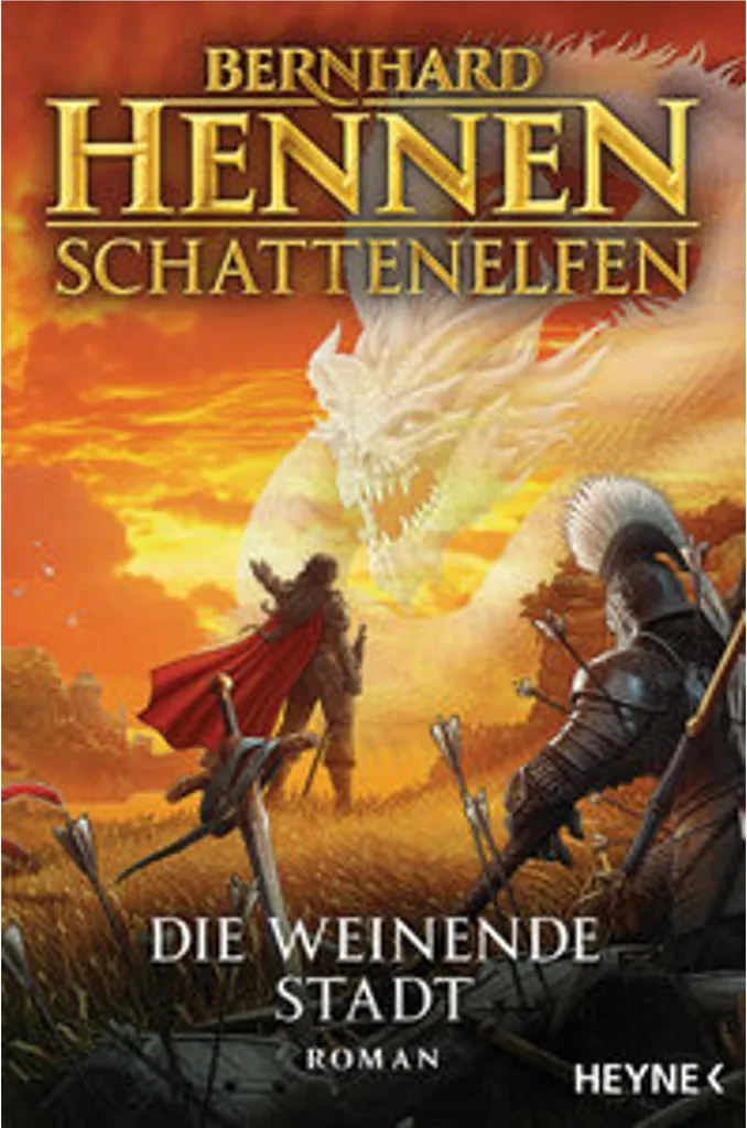 Livre Fantasy Schattenelfen : Le Roman Die weinende Stadt en Allemand
