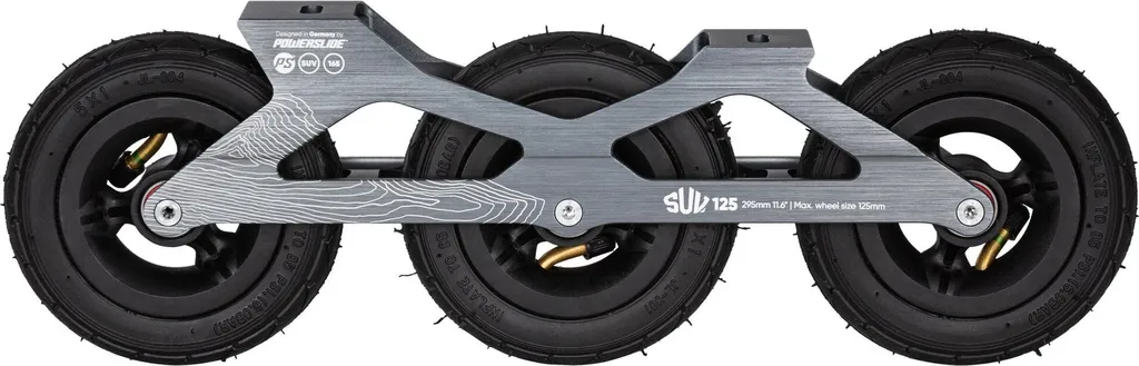 Châssis 3x125 Powerslide SUV en Aluminium 295mm - Performance Off-Road