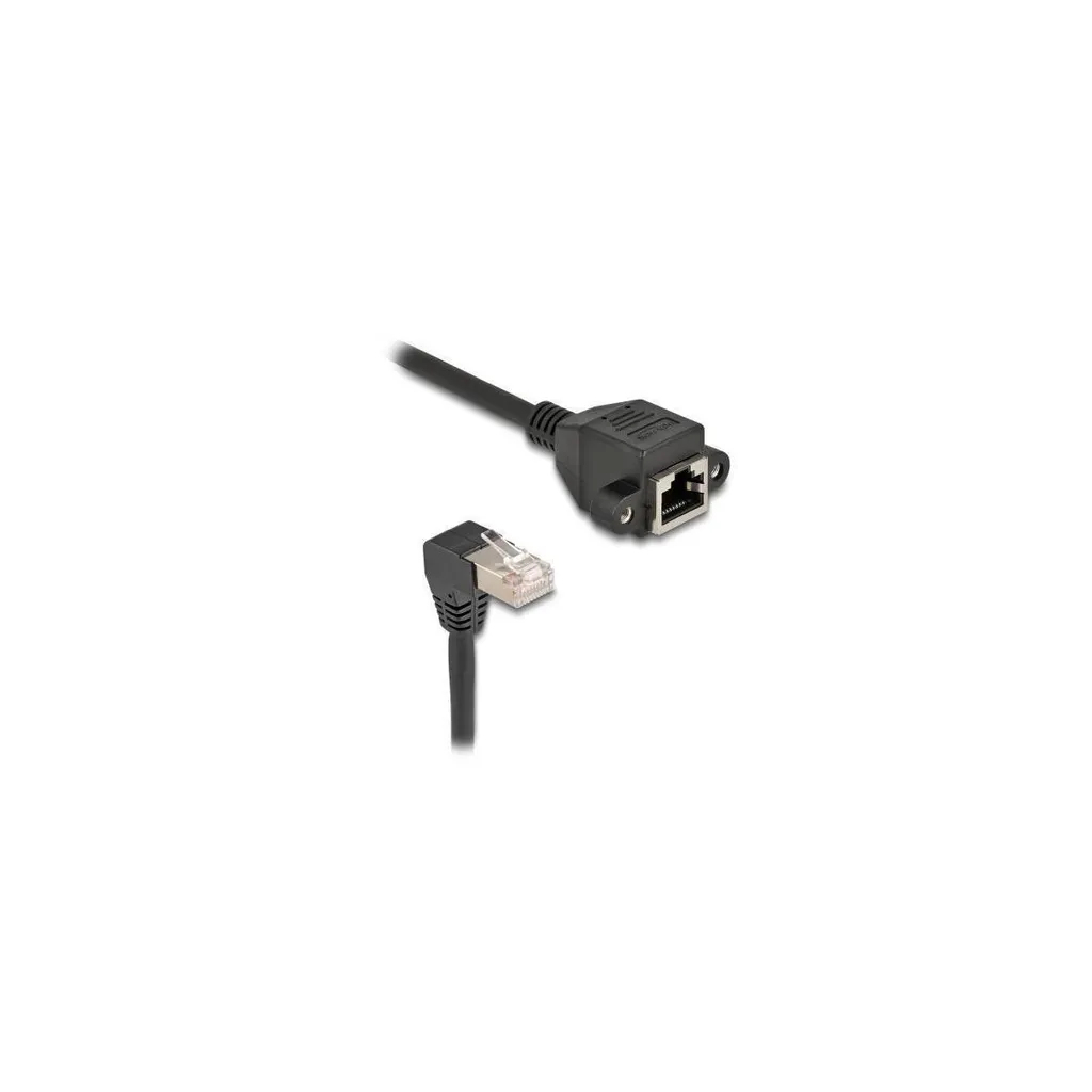 Prolunga Ethernet Delock RJ45 Angolata 90 Gradi | Cat.6A Schermata