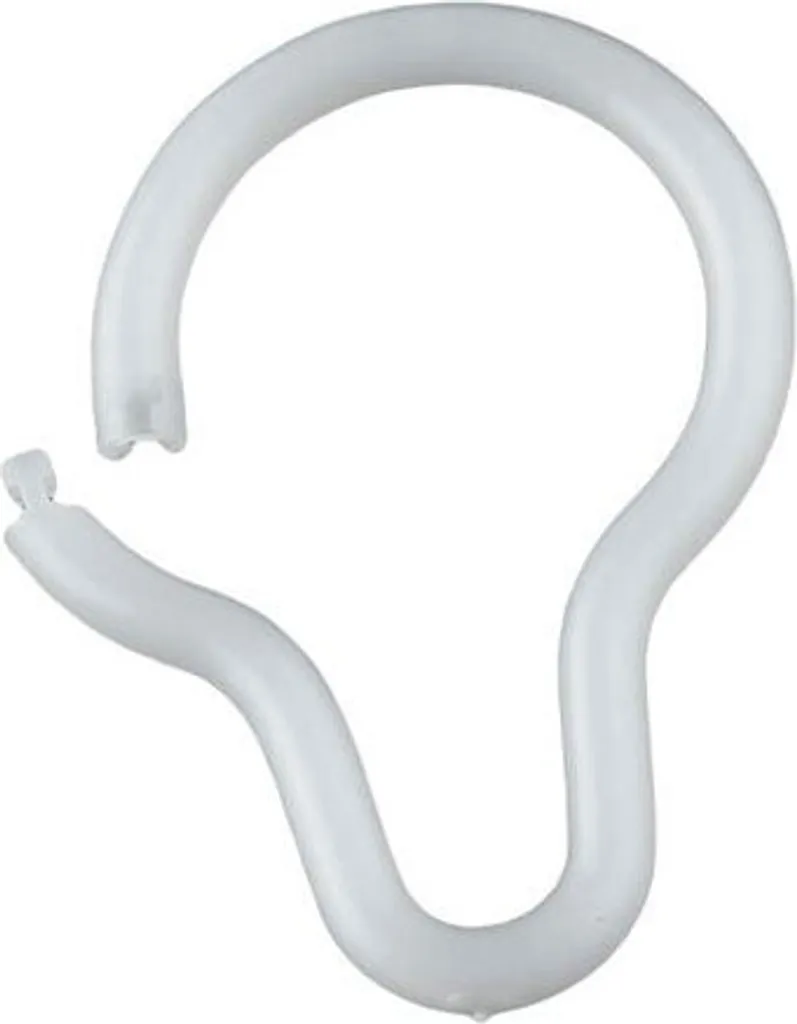Offerta 100 Anelli per Tenda Doccia Stoker Clip - Tenuta Imbattibile