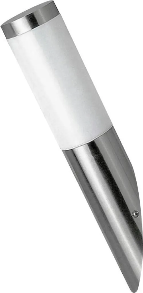 Applique murale VT-832 en acier inoxydable blanc opale H 37,6 cm