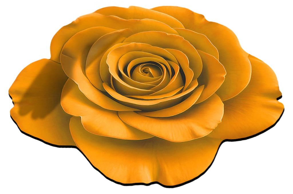3D-Blumen-Kieselgel-Abtropfmatte, schnell absorbierend, Geschirrablage für die Küchenspüle, rutschfest, Schutzmatte für Küchen und Esszimmer
