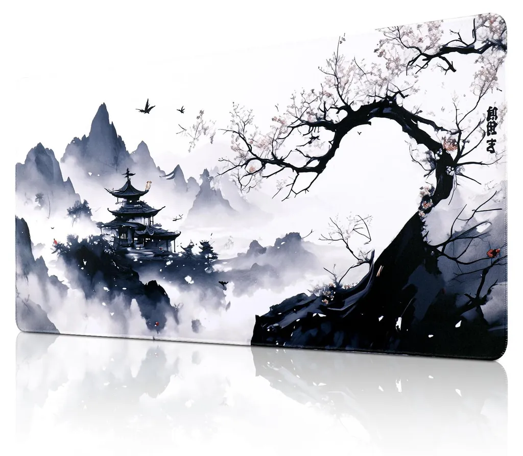 Tapis de souris Anime XXL 900x400 mm pour le gaming et bureau professionnel