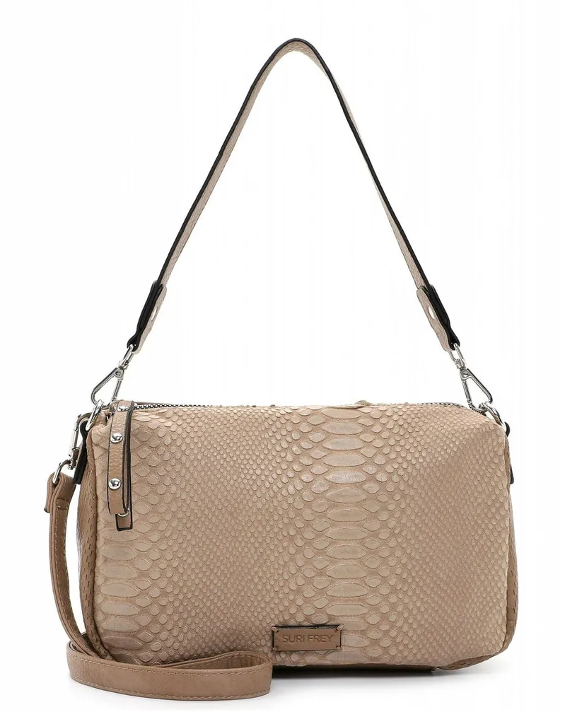 Sac à épaule Marcy SURI FREY marron clair : finition souple et sand