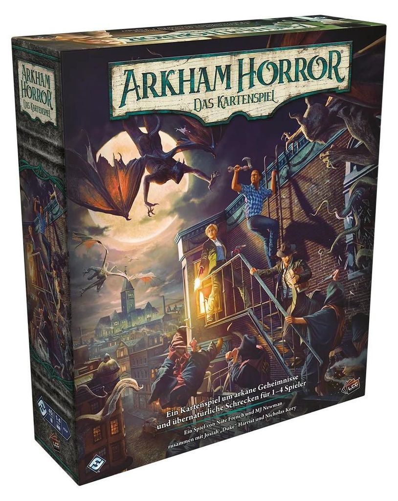 ASMODEE Arkham Horror Das Kartenspiel  DE Produktbild 
